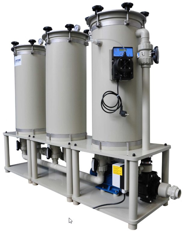 Groupe pompe-filtre Corode