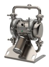 Pompe à membrane pneumatique