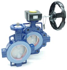 Composant revêtu PFA / PTFE