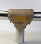 Gaine de protection pour té de raccordement