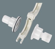 Raccord ou composant plastique (PP, PVDF, PFA, PTFE)